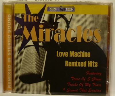 CD Love Machine Remixed Hits by The Miracles NEW SEALED