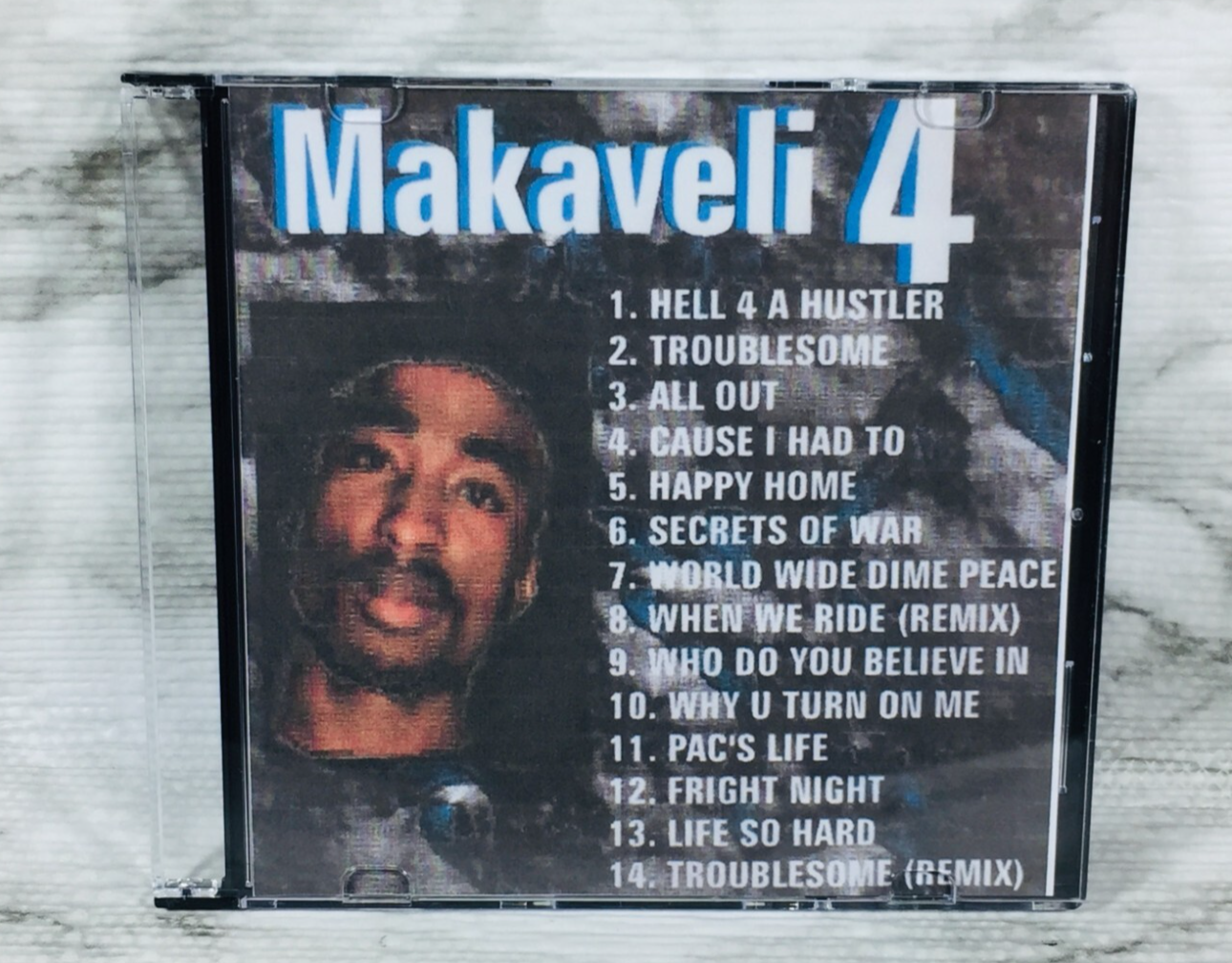 2PAC & Makaveli アルバムセット6枚 未発表音源集 g-rap 2PAC - MAKAVELI (PART 4) TUPAC SHAKUR (PROMO) MIXTAPE MIX CD