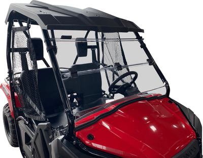 MOOSE OFFROAD Full Folding Windshield - Deluxe for Pioneer 500/520 V000351-12200