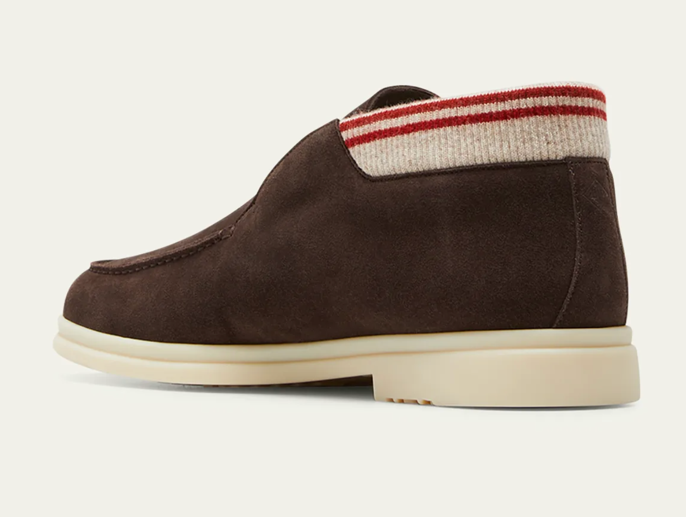 LORO PIANA LORO PIANA OPEN WINTERY WALK CHUKKA BOOTS SHOES SCHUHE CASHMERE SUEDE SNEAKERS