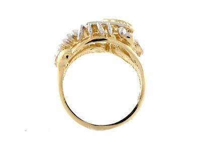 Pre-owned Jackani 10k Or 14k Two Tone Gold Lobster Crawfish Nautical Unique Unisex Ring