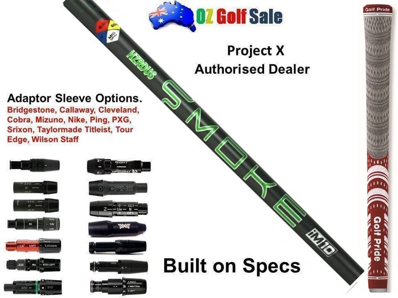 Project X HZRDUS Smoke Green iM10 MS 50g 60g /5.0, 5.5, 6.5 Project X HZRDUS Smoke Green iM10 MS 50g 60g /5.0, 5.5, 6.5