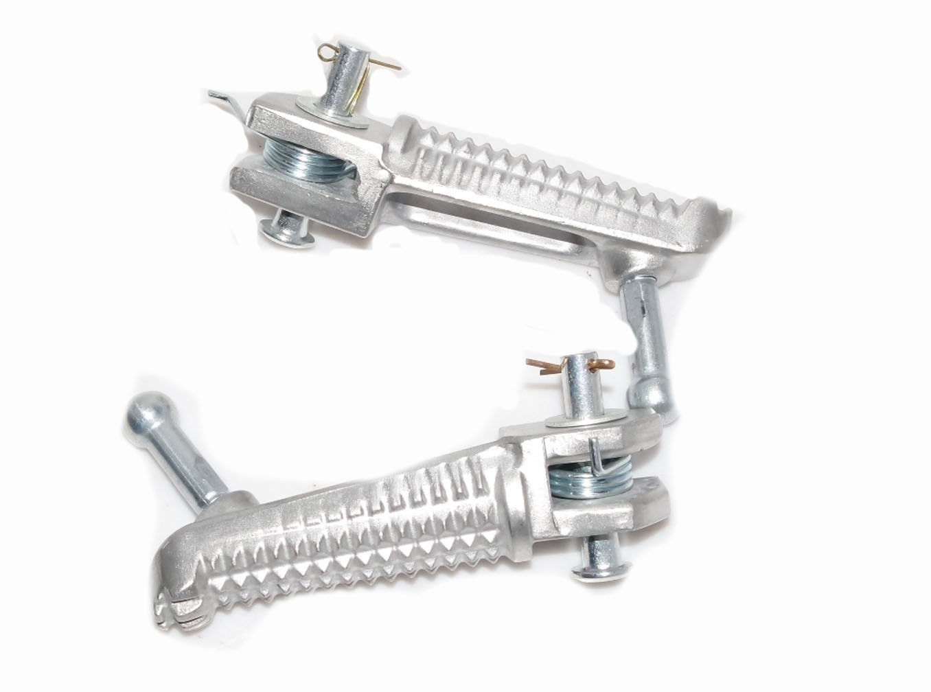 Front RH & LH Footrest Foot Pegs Assembly Set For Yamaha R15 