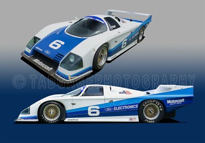 タミヤ　タムテック FORD MUSTANG PROBE GTP Vintage Tamiya Tamtech 1/24 Ford Mustang Probe GTP RC race