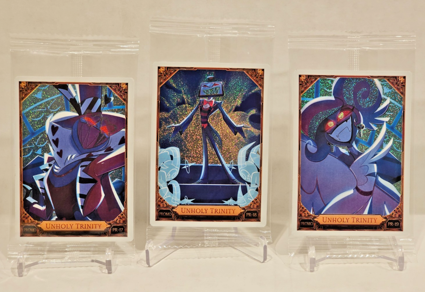 ハズビンホテル Unholy Trinity PR-19 Hazbin Trading Promo