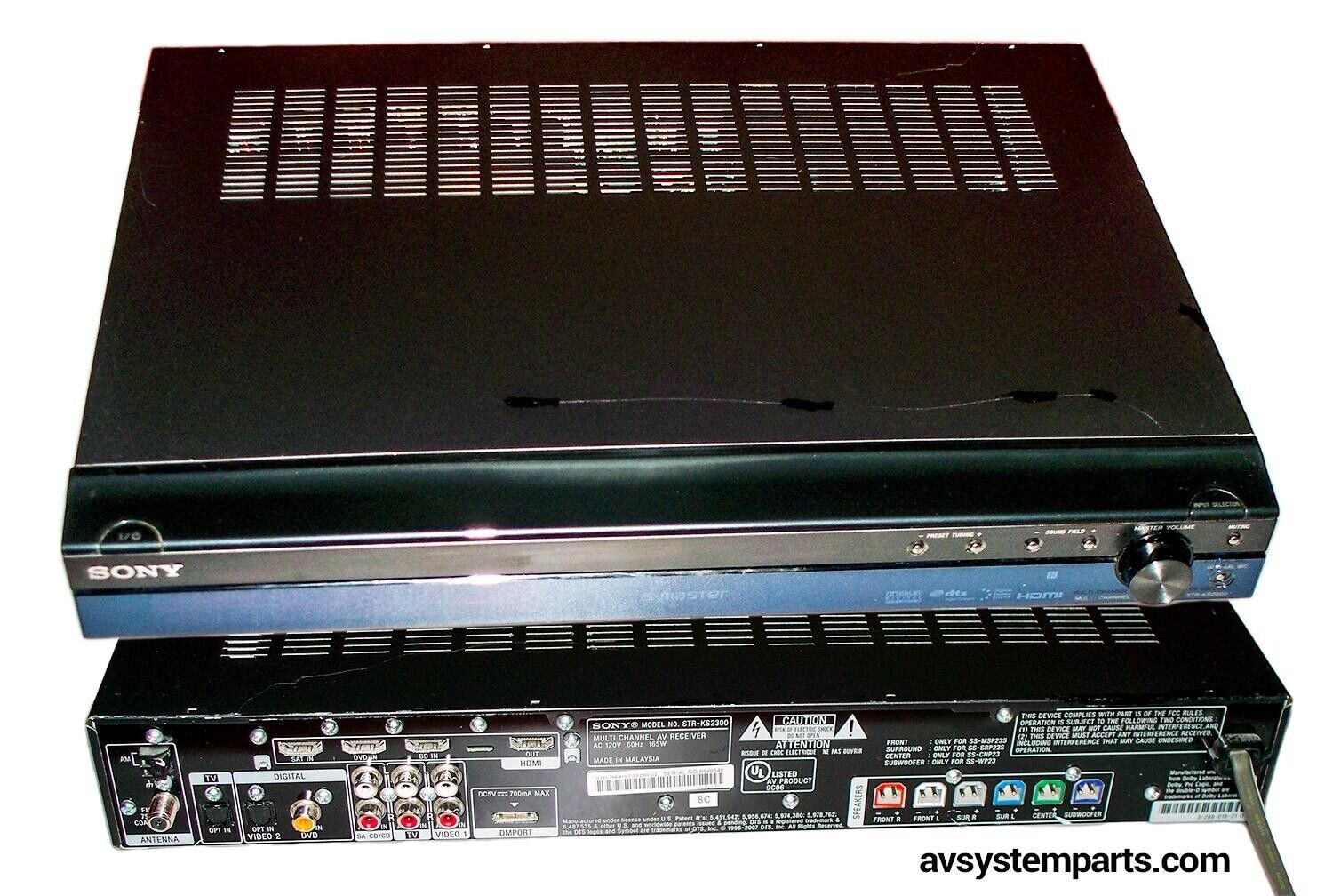 Sony STR-KS2300 Home Theater Receiver Sound System 5.1 Ch Sony STR-KS2300 Home Theater Receiver Sound System 5.1 Ch