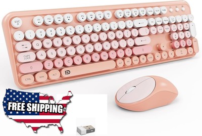 Combo Teclado Y Mouse Inalambricos Para Windows, Android TV Box Raspberry PC NEW