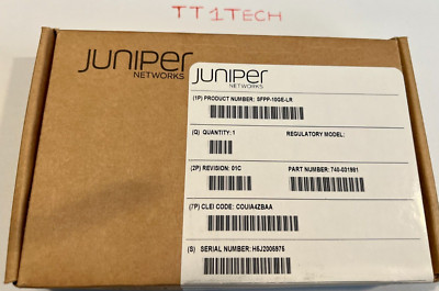 New Juniper 740-031981 SFP-10GE-LR SFP+LR 10km SMF 10GE LR 10km SMF transceiver
