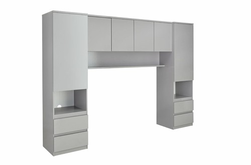 Argos Home Jenson 4 Cupboards Each With 6 Shelves Gloss Overbed