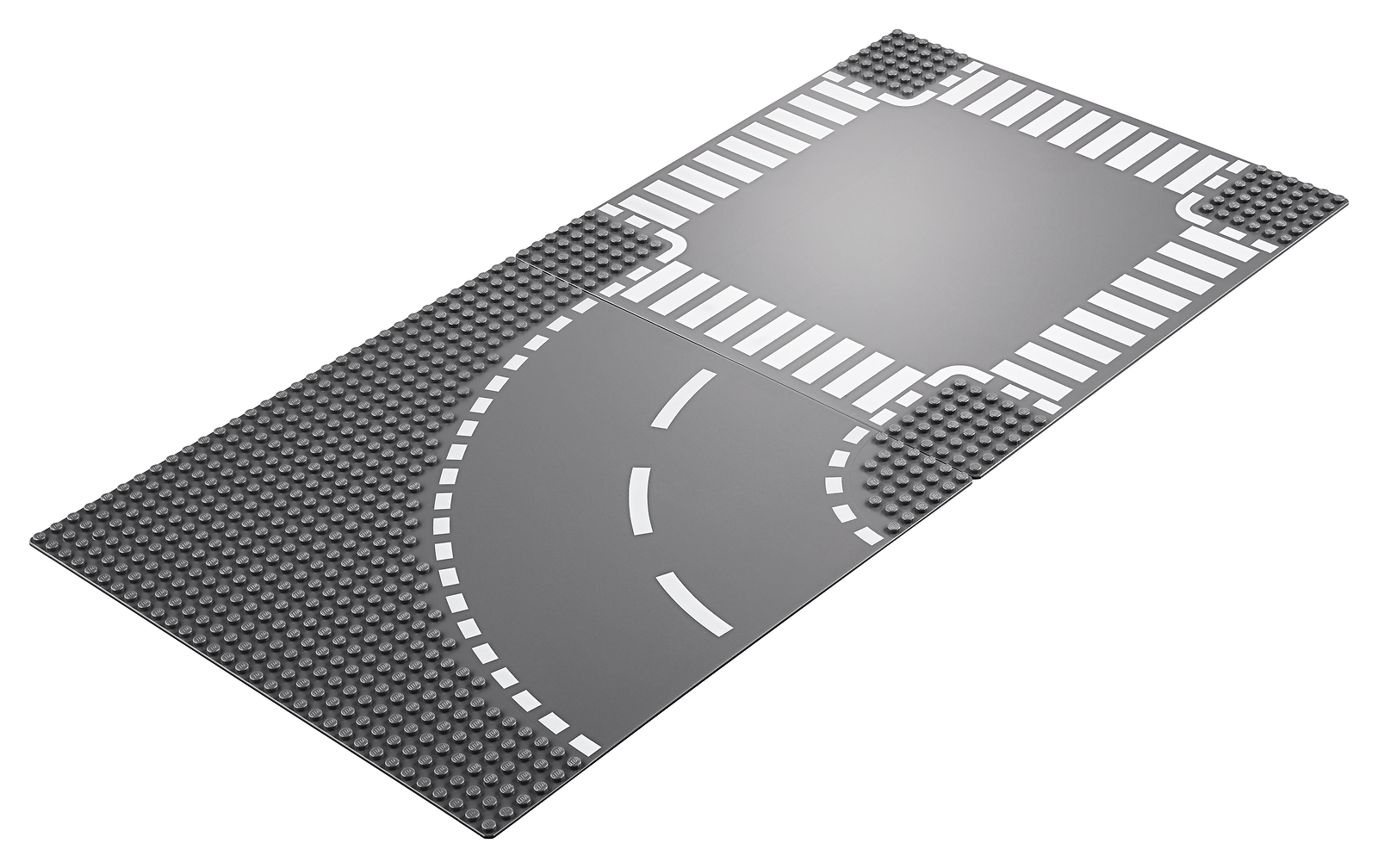 Lego City 60236 Straßenplatten Gerade und T-Kreuzung - NEU und OVP