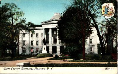 Raleigh NC State Capitol Building Postcard unused 1900s/10s