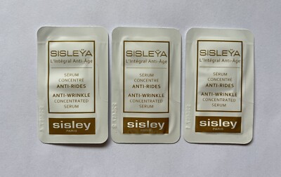 LOT OF 3- SISLEY SISLEYA L'INTEGRAL ANTI-AGE ANTI-WRINKLE CONCENTRATED SERUM