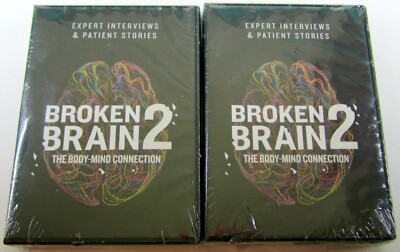 BROKEN BRAIN 2- The Body-Mind Connection DVD Set 8-Part Docu-Series -NEW SEALED!