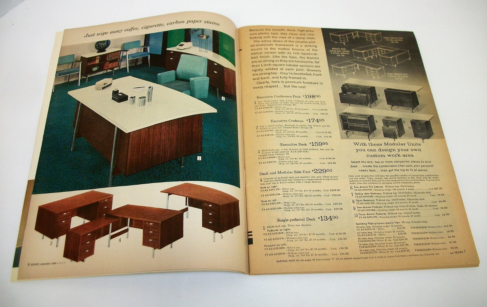 Vintage 1964 Sears Business Equipment & Supply Catalog