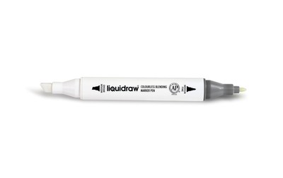 Liquidraw Colorless Blender Marker Dual Tip Marker Colorless Blender Pen Alco...