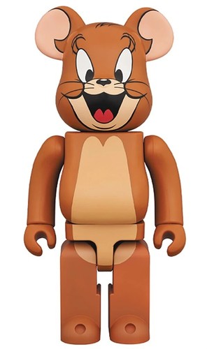 JERRY フロッキー Ver. 1000％TOM AND JERRY Medicom Toy | BEARBRICK 1000% Jerry Flocked (Tom And Jerry