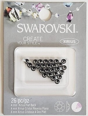 ステイシー　5.9   24L グリズリー SWAROVSKI Create Your Style 4 mm Xirius FLAT BACK Crystal