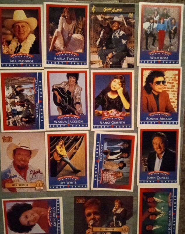Country Music Trading Card Lot. 31     31CMAb