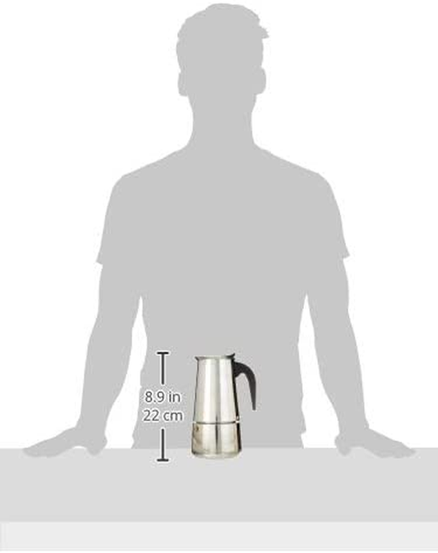 Mixpresso 9 Cup Coffee Maker Stovetop Espresso Coffee Maker, Moka Coffee Pot wit