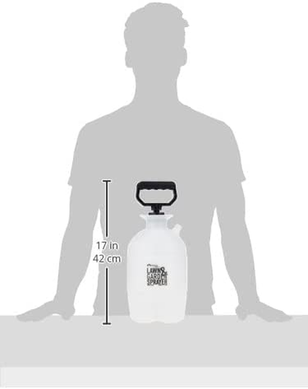 Flo-Master by Hudson 24101 1 Gallon Lawn and Garden Tank Sprayer Translucent