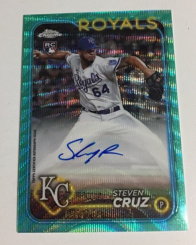 スポーツ選手 TOPPS rookie autograph 2022 Steven Kwan Topps Chrome Update Auto Autograph Rookie