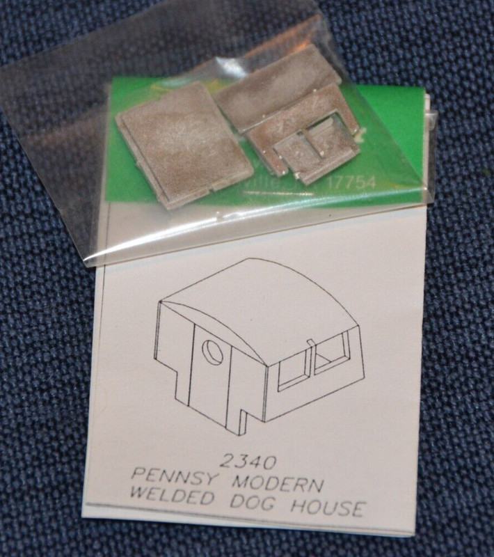 BOWSER PENNLINE PRR MODERN WELDED TENDER DOGHOUSE KIT # 2340