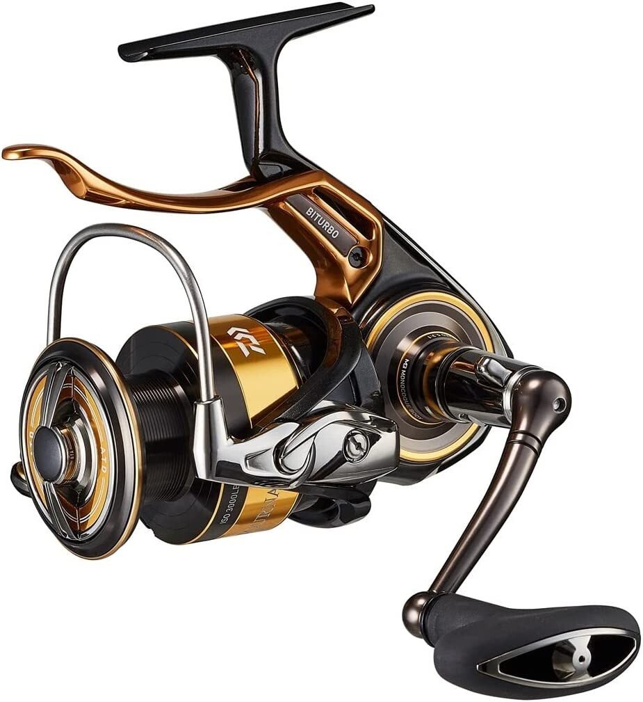 DAIWA　22トーナメント　ISO 3000LBD Daiwa Spinning Reel 22 Tournament ISO 3000LBD 5.3:1 Lever