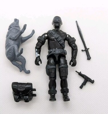 GI Joe Black Major Custom Hand Painted Snake Eyes Commando + Timber ARAH HTF V2