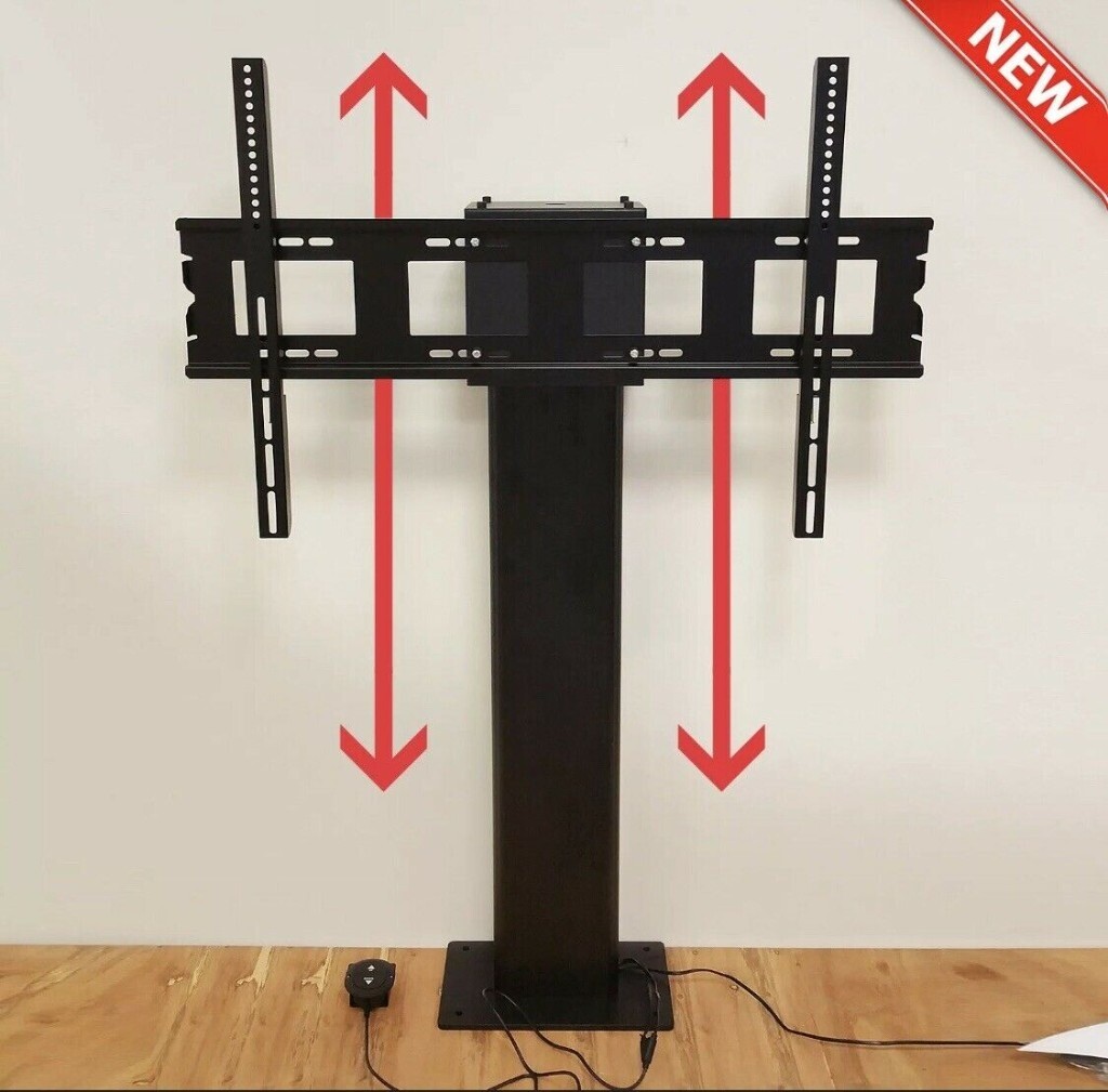 MOTORISED TV STAND • 32"80" Adjustable Screen Wall Mount Monitor LCD