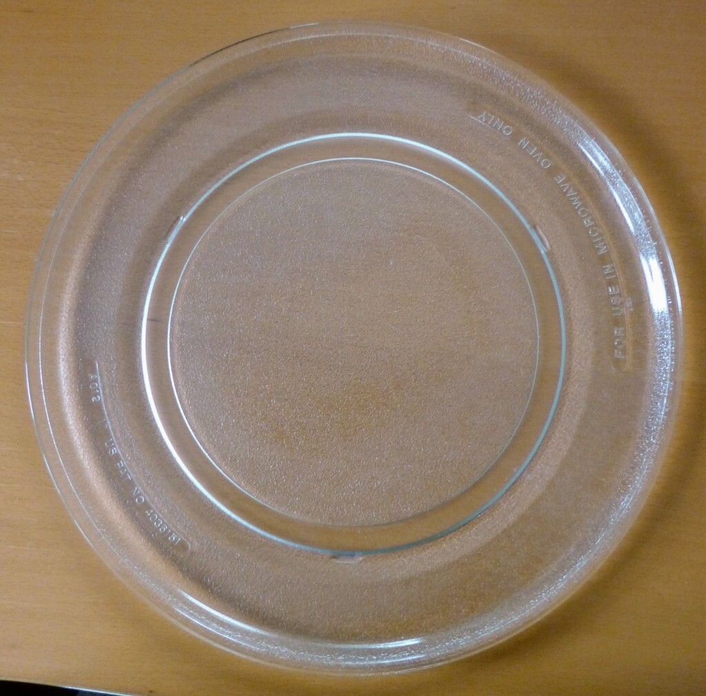 Replacement glass turntable plate for Sharp microwave oven (350mm 35cm
