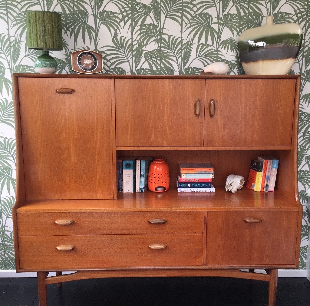 Vintage G Plan Teak 1960's Sideboard / Wall Unit in Stirling Gumtree