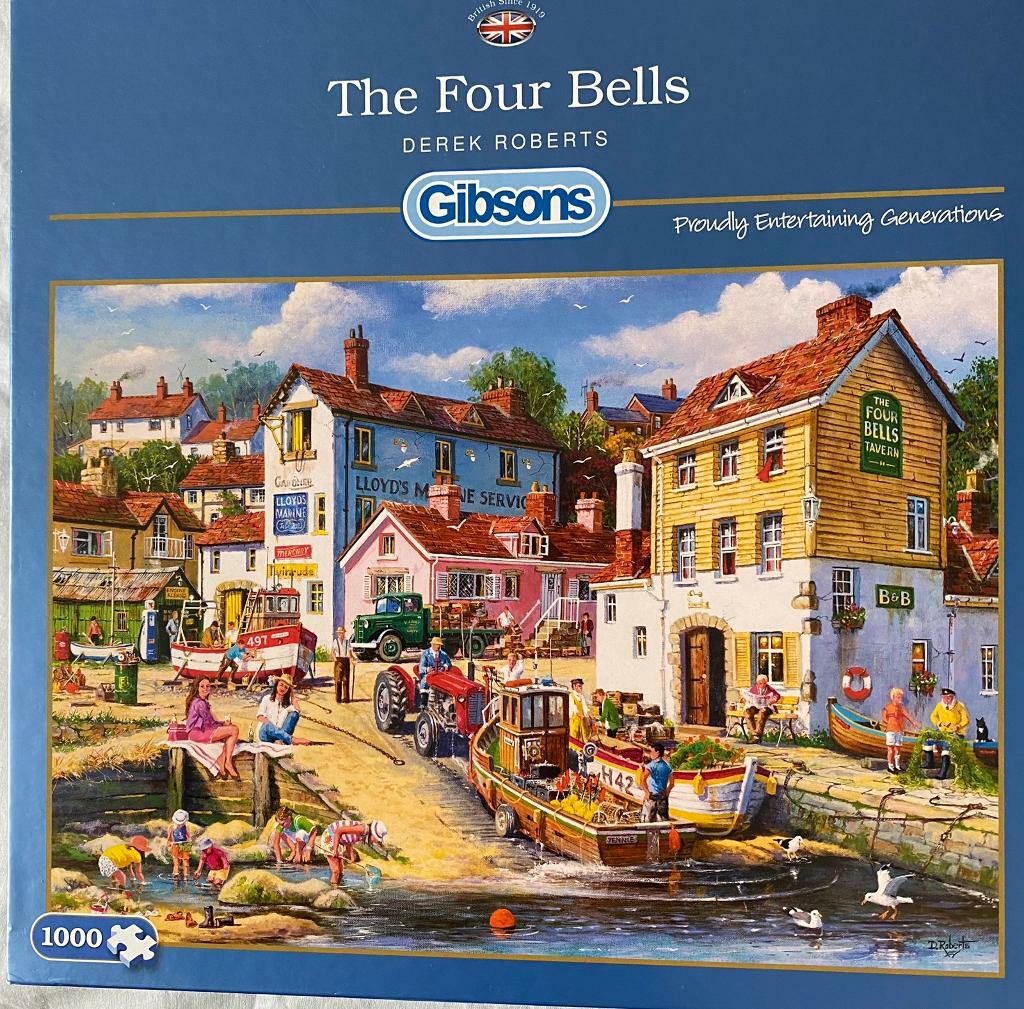 1000 Piece Jigsaw Puzzle The Four Bells by Gibson in Adel, West