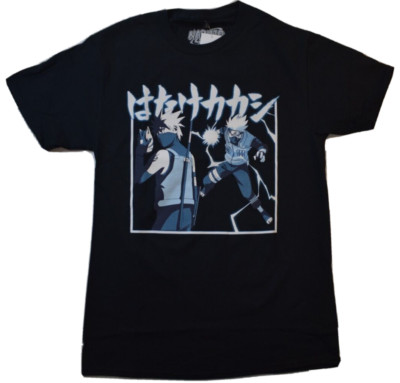 Ripple Junction Mens Naruto Shippuden Black Shirt New Small