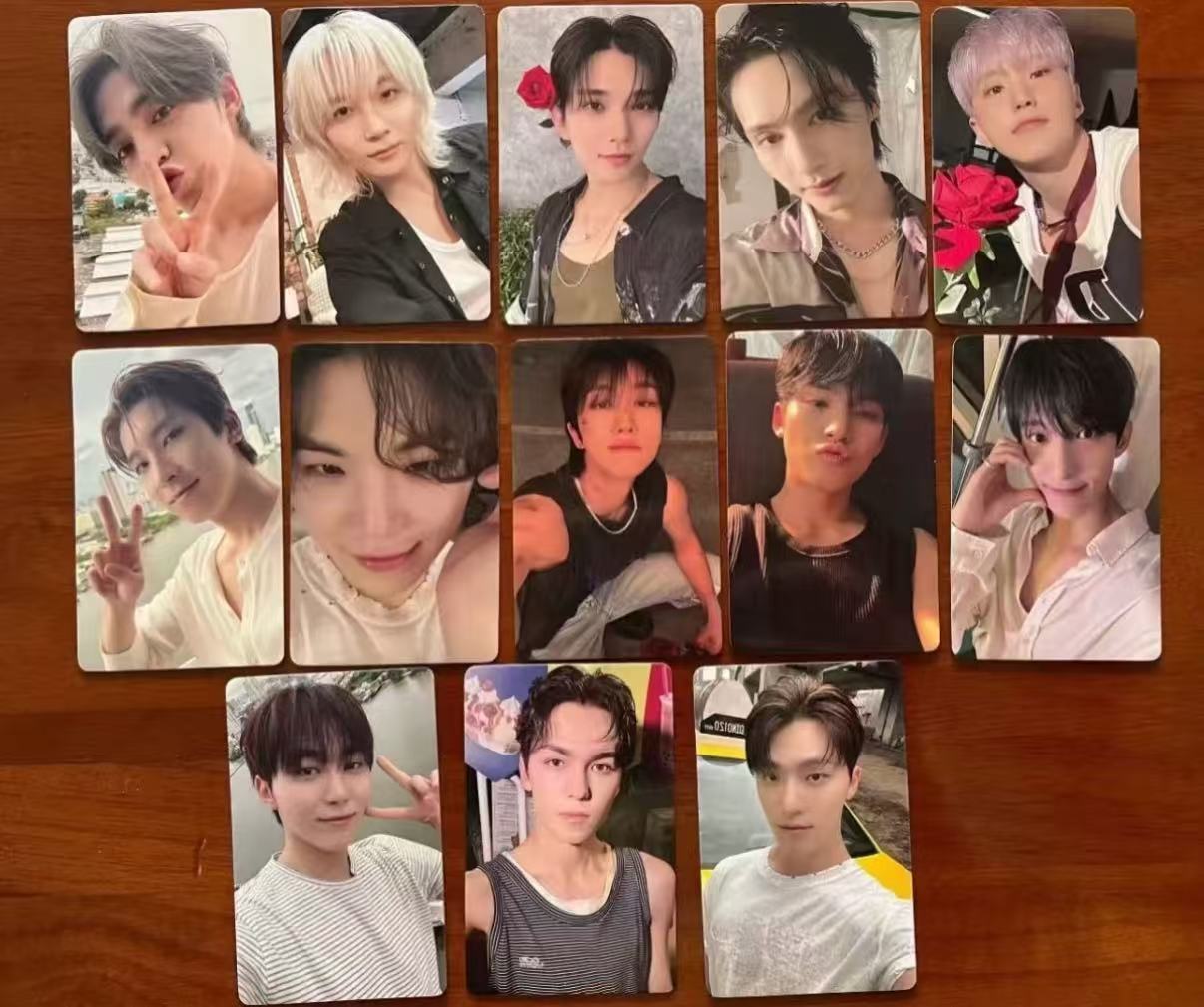 SEVENTEEN yzy spill the fee トレカ 12枚 Seventeen Mini 12th SPILL THE FEELS YZY-final FAN SIGN POB