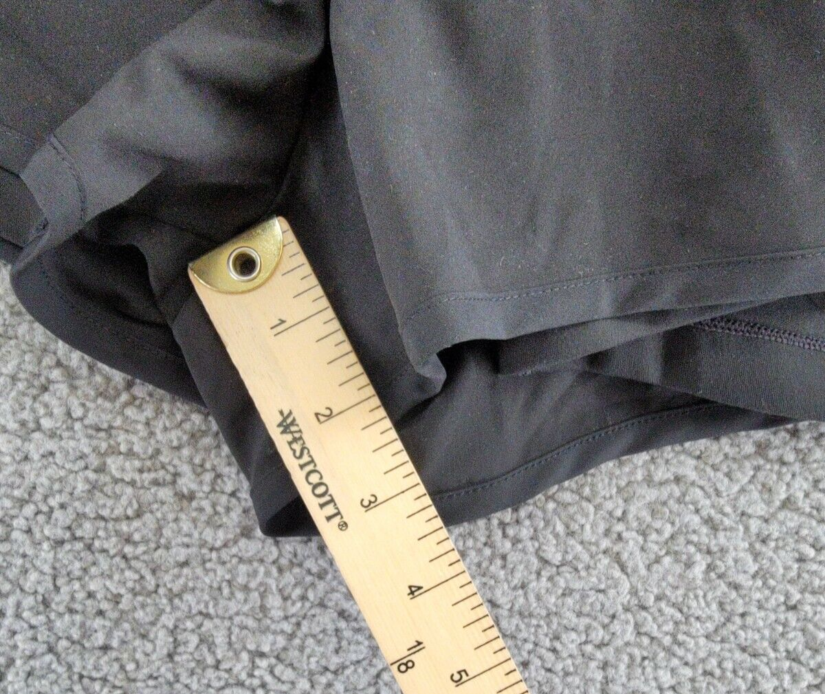 Calvin Klein Tulip Wrap Shorts Women's XL Black Solid Elastic Waist Pull On - Picture 7 of 16