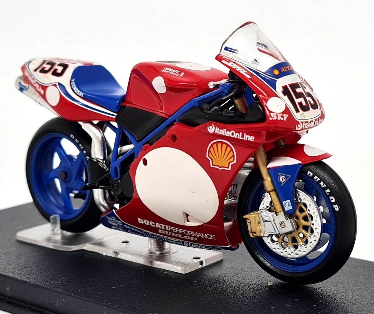 MINICHAMPS 1/6 Ducati 996R 2001 シルバー MINICHAMPS 1:6 – DUCATI 996 R – TROY BAYLISS – 2001 IMOLA