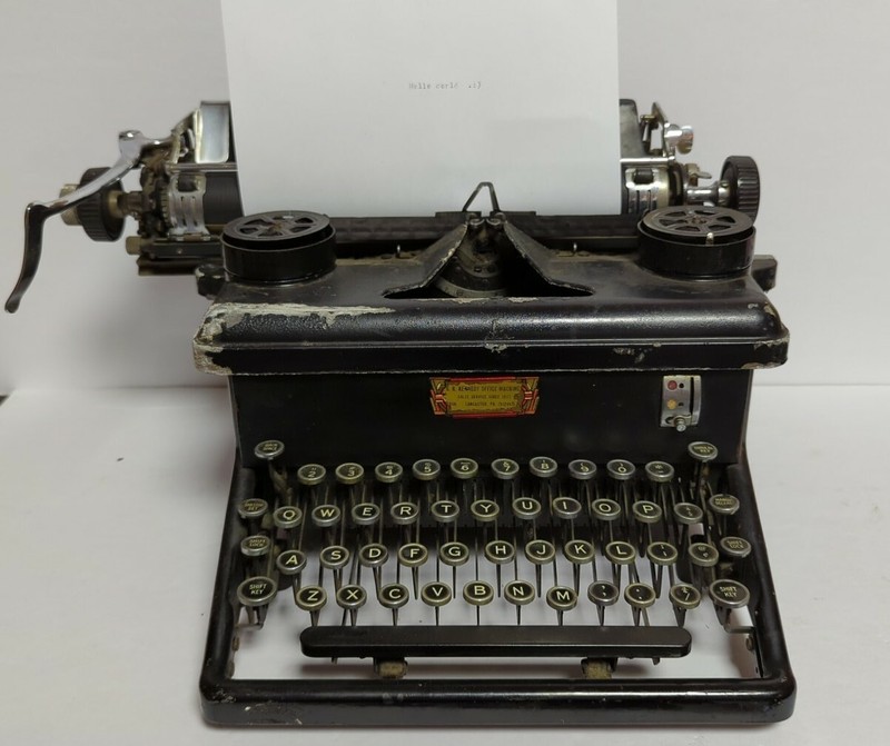 Woodstock Typewriter Model Serial Number Database