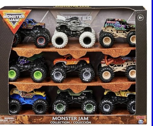 モンスタージャム 9台 海外限定 ミニカー 車 Monster Jam f3q1 モンスタージャム 9台 海外限定 ミニカー 車 Monster Jam f3q1