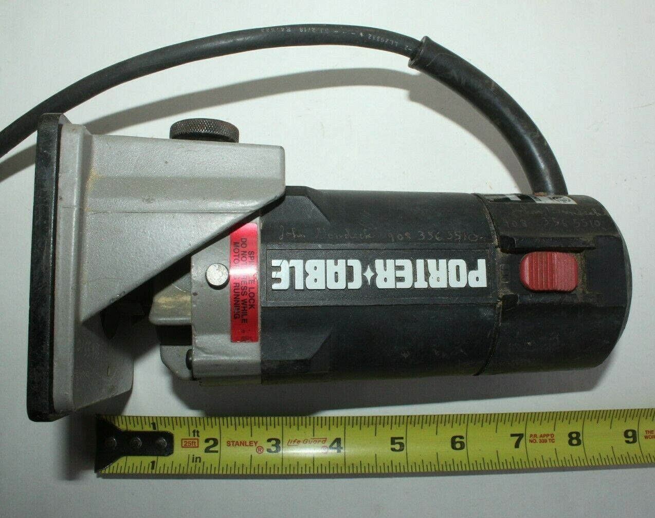 Porter Cable 7301 HD router Power Head and 7309 Laminate Trimmer Base