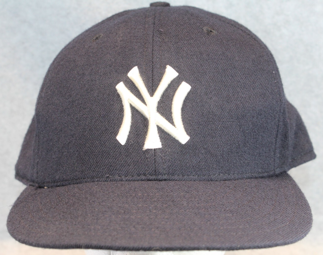 Vintage New York Yankees Wool Fitted Hat Size 7 5/8 Plain
