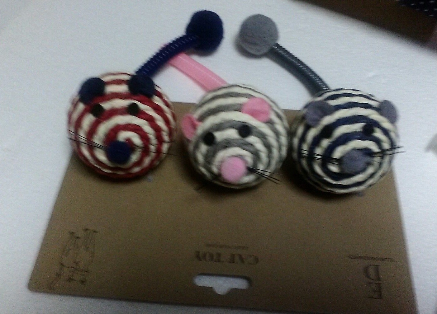 ED Ellen DeGeneres Cat Christmas Stocking w/Toys, NEW!