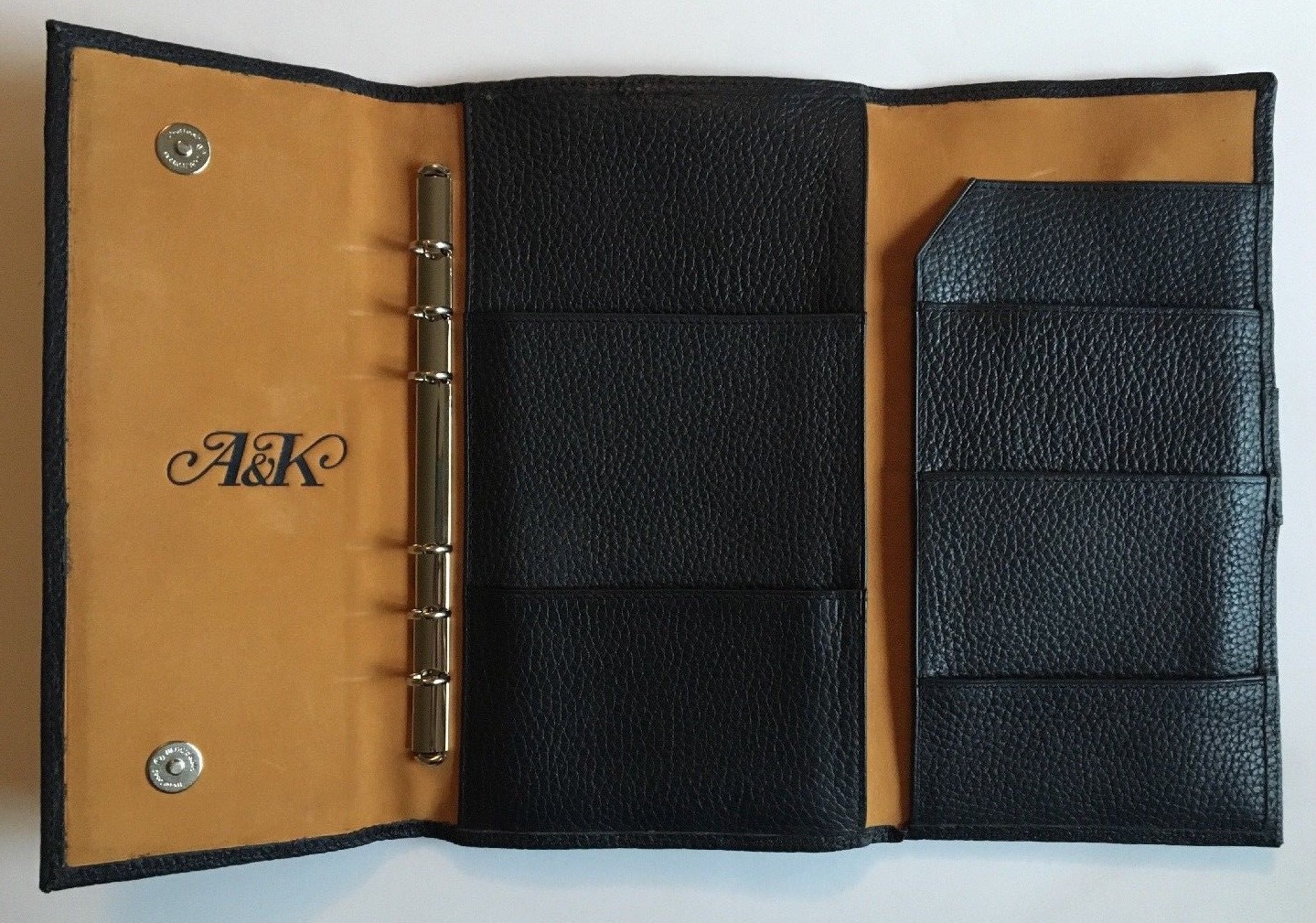 A&K Abercrombie & Kent Luxury Passport Holder Travel Organizer & 2 luggage tags