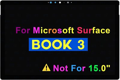 For Microsoft Surface Book 3 1900 13.5'' 3000x2000 LCD LED Display Touch Screen