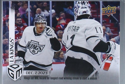 2023-24 Upper Deck Game Dated Moments - Quinton Byfield #32