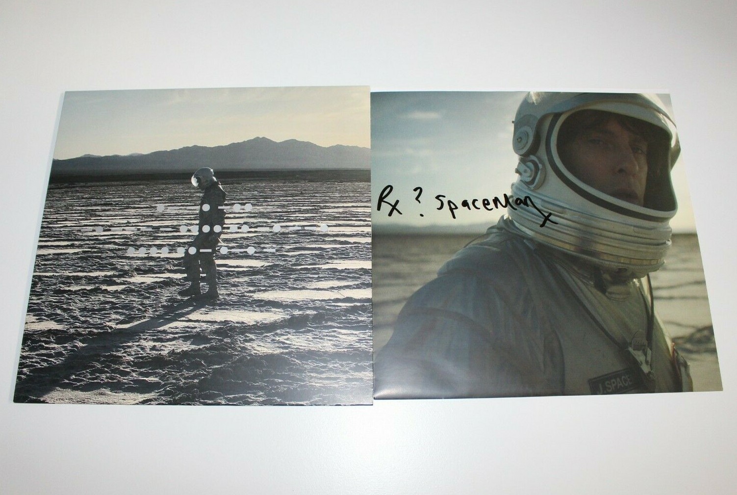 SPIRITUALIZED JASON PIERCE SIGNED 'AND NOTHING HURT' ALBUM