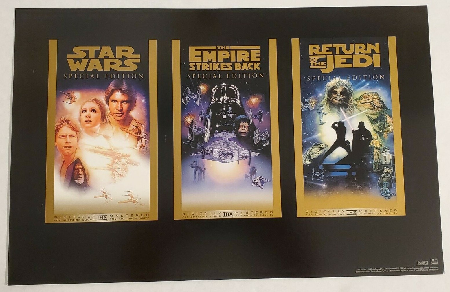 スターウォーズ ムービーポスター COLLECTIBLE SCULPTURE スターウォーズ ムービーポスター COLLECTIBLE SCULPTURE