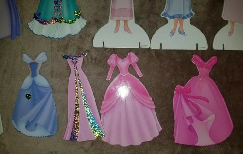 Disney Princess Cutout Activity Set & Wardrobe Paper/Cardboard Dolls