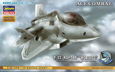 ACE04 TOMYTEC 技MIX ACECOMBAT F22 MOBIUS1 Ace Combat F-22 Mobius 1, Tomytec ACE04 (2014)