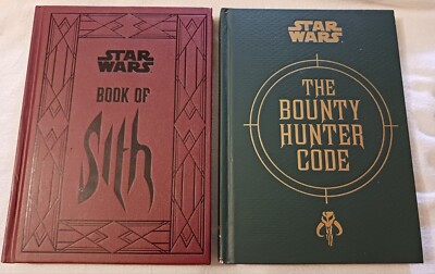 Star Wars Book of Sith & The Bounty Hunter Code 2016 Books