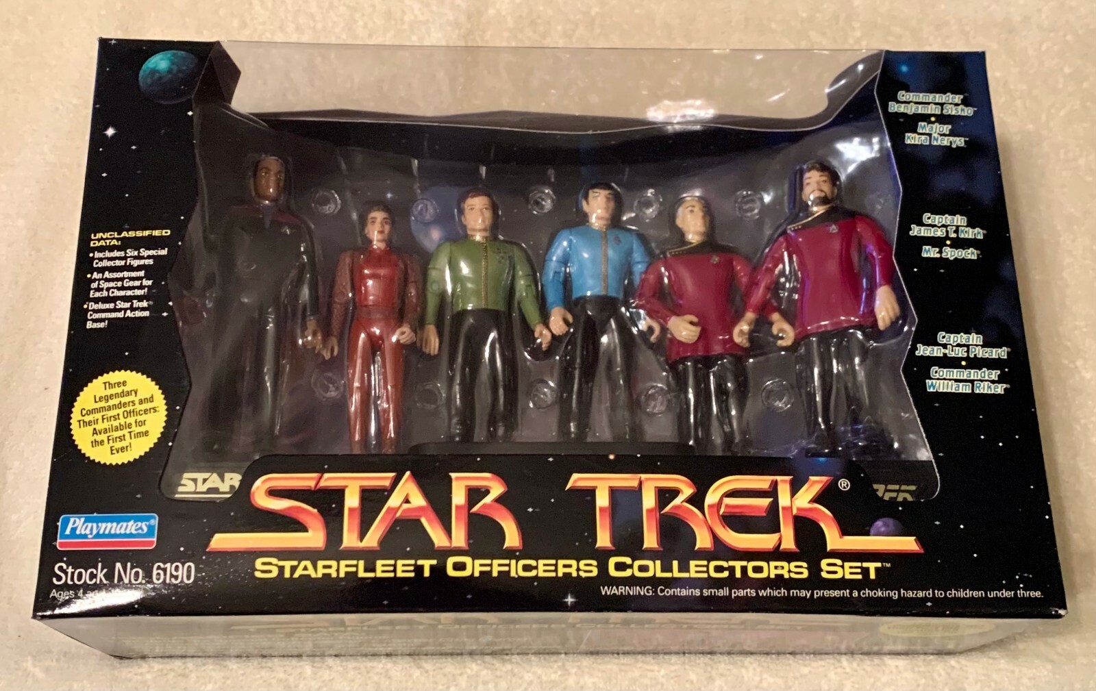 Купить Коллекционные фигурки Playmates Toys STAR TREK FIGURE 6/pack ...